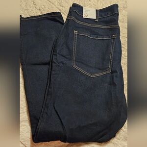 Lane Bryant Dark Blue Straight Leg Jeans